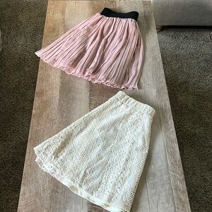 Lot of 2 new skirts size small